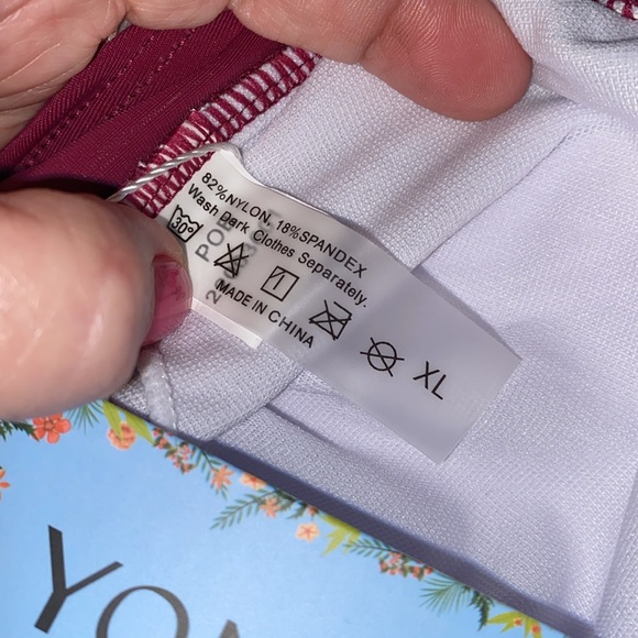 NEW tummy control 2 piece ruched halter swimsuit - Picture 11 of 11